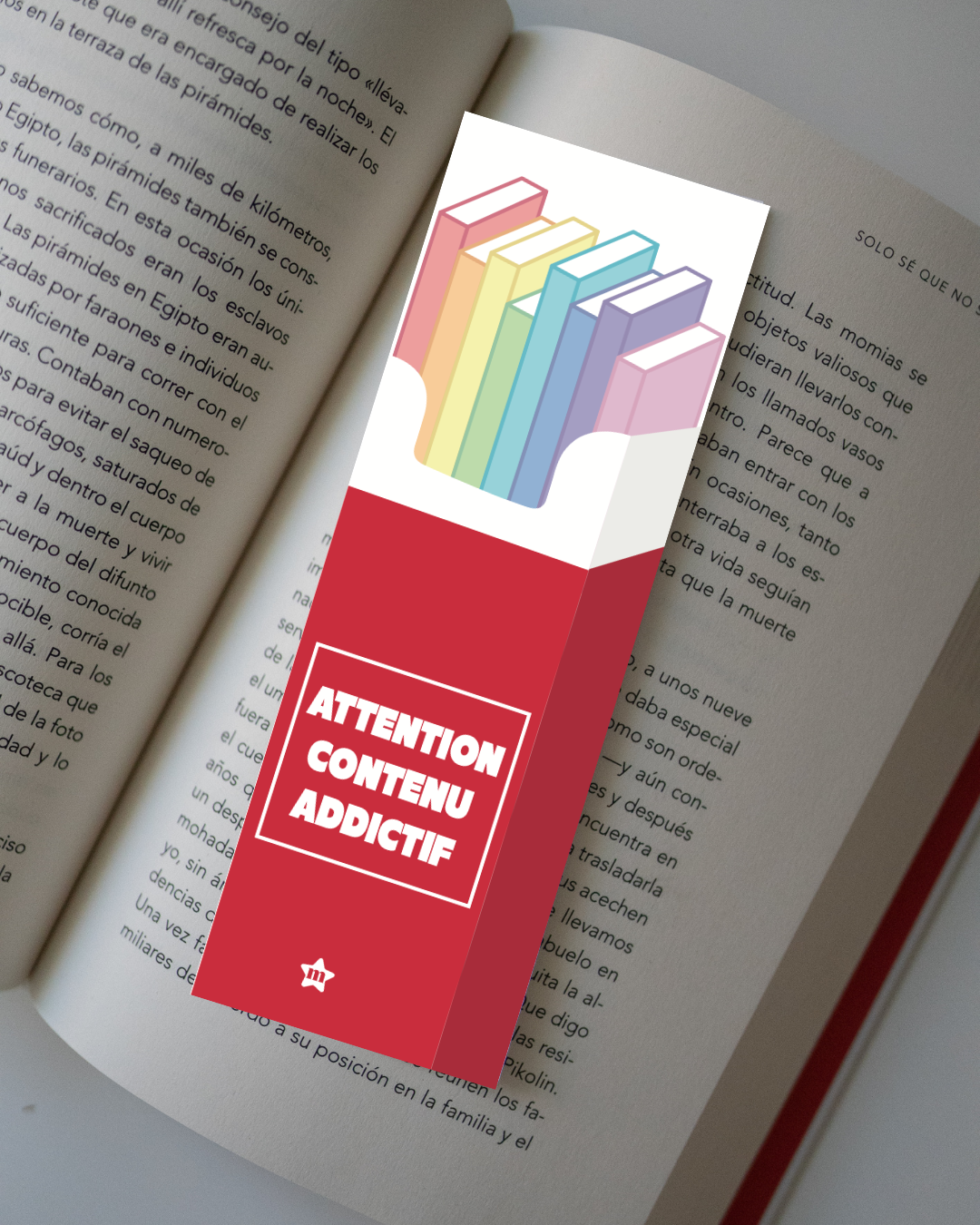 Marque-Page Contenu Addictif