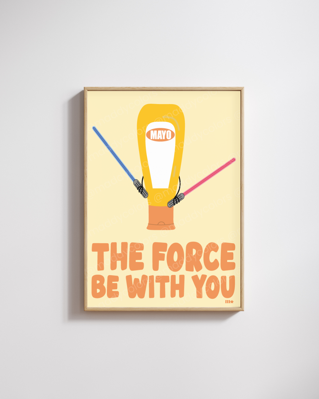 Affiche - Mayo the force be with you