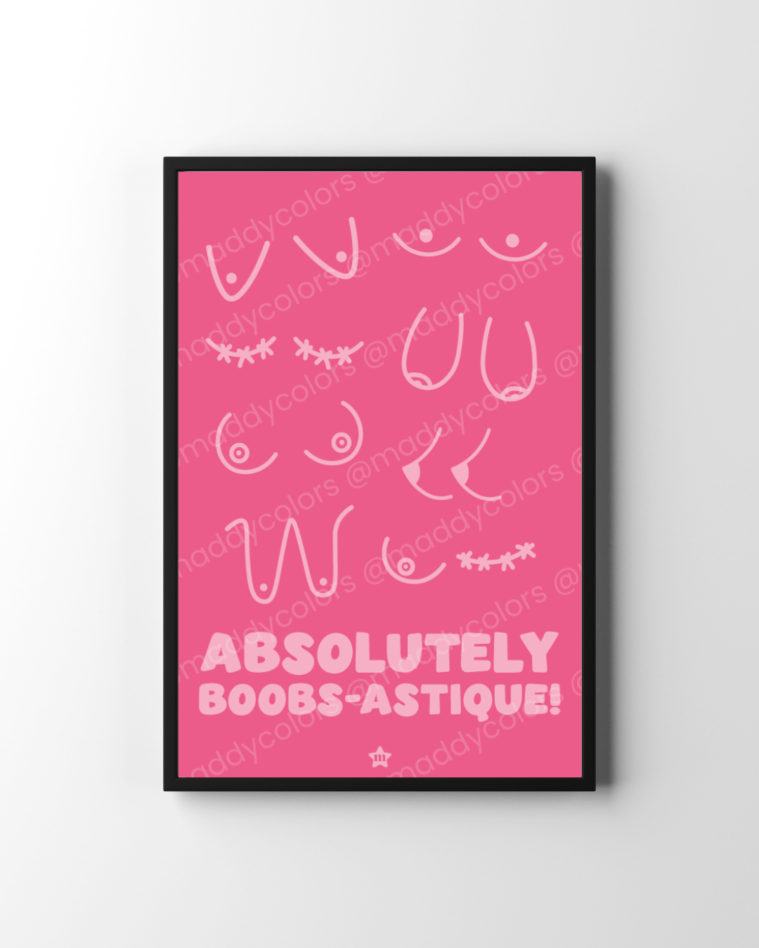 Affiche - Boobs-astique