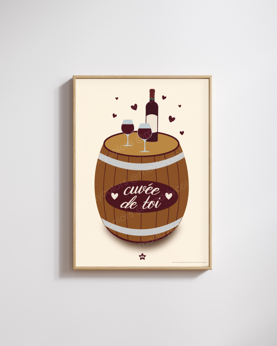 Affiche - Cuvée de toi