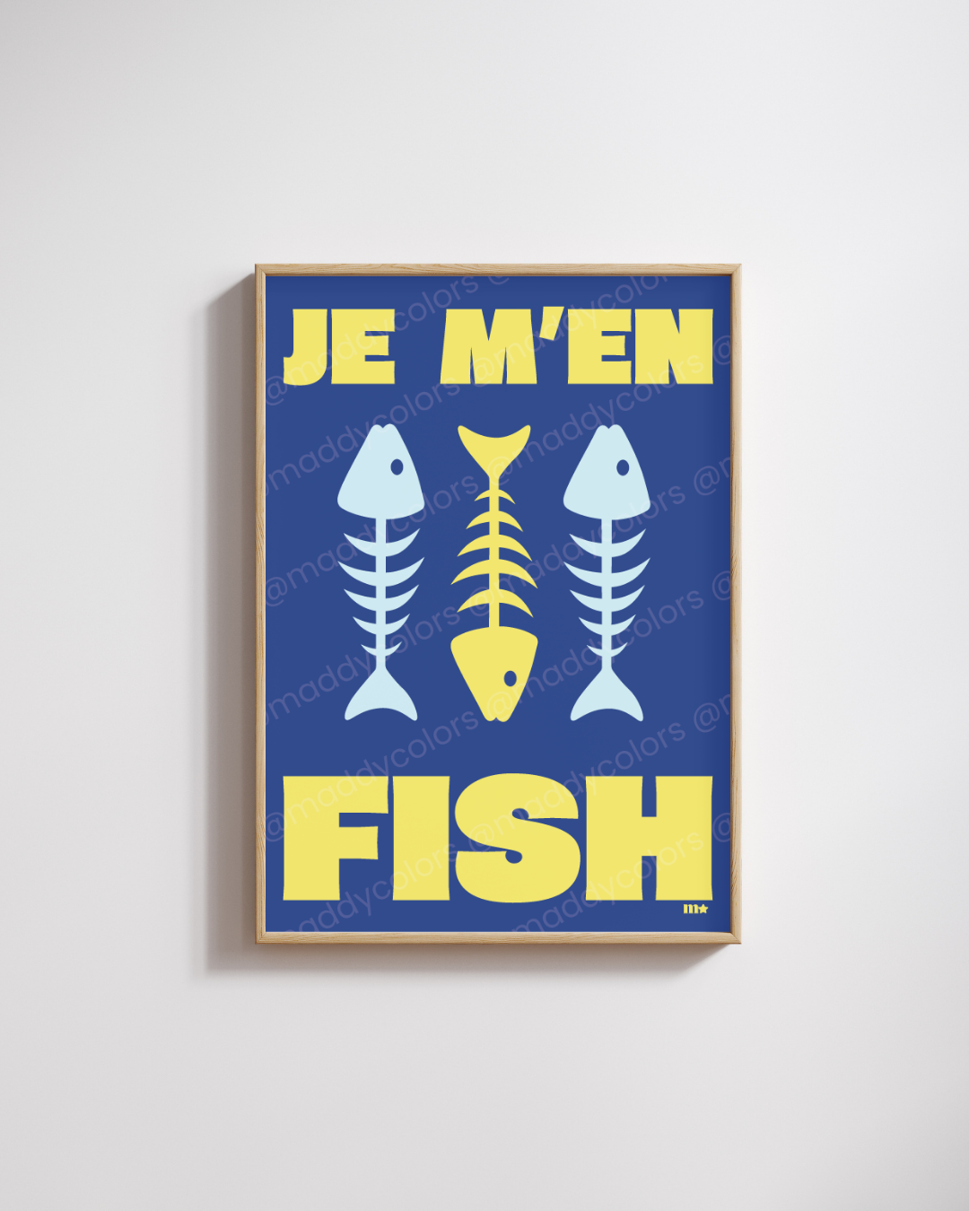 Affiche - Je m'en fish