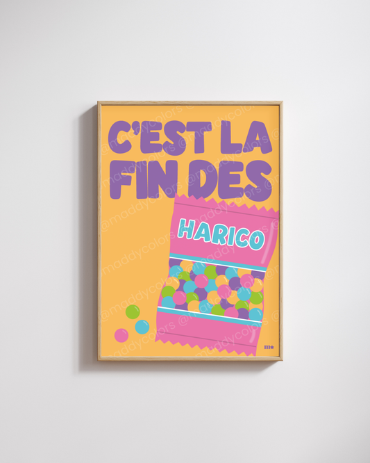 Affiche - C'est la fin des Harico