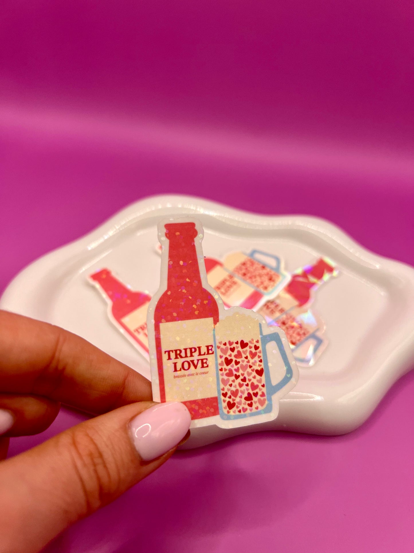 Sticker - Triple love