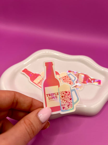 Sticker - Triple love