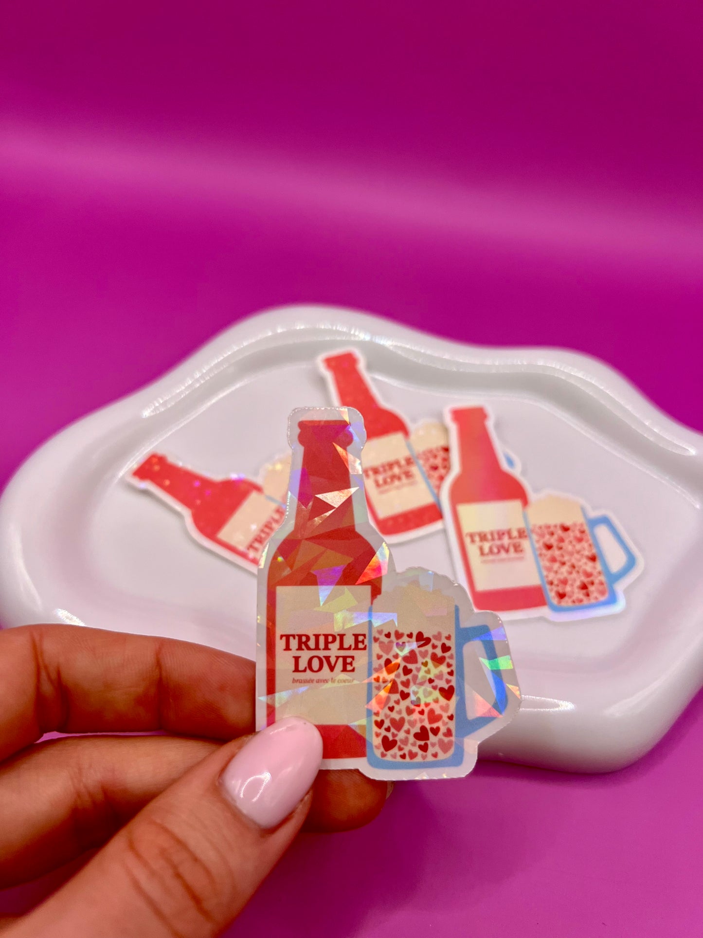Sticker - Triple love