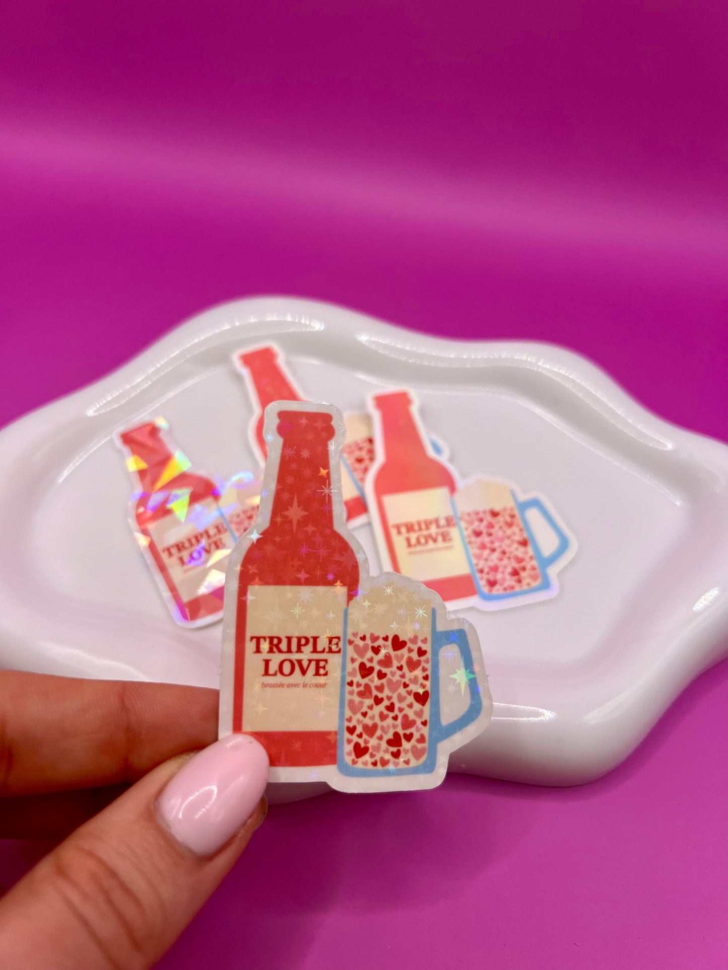 Sticker - Triple love