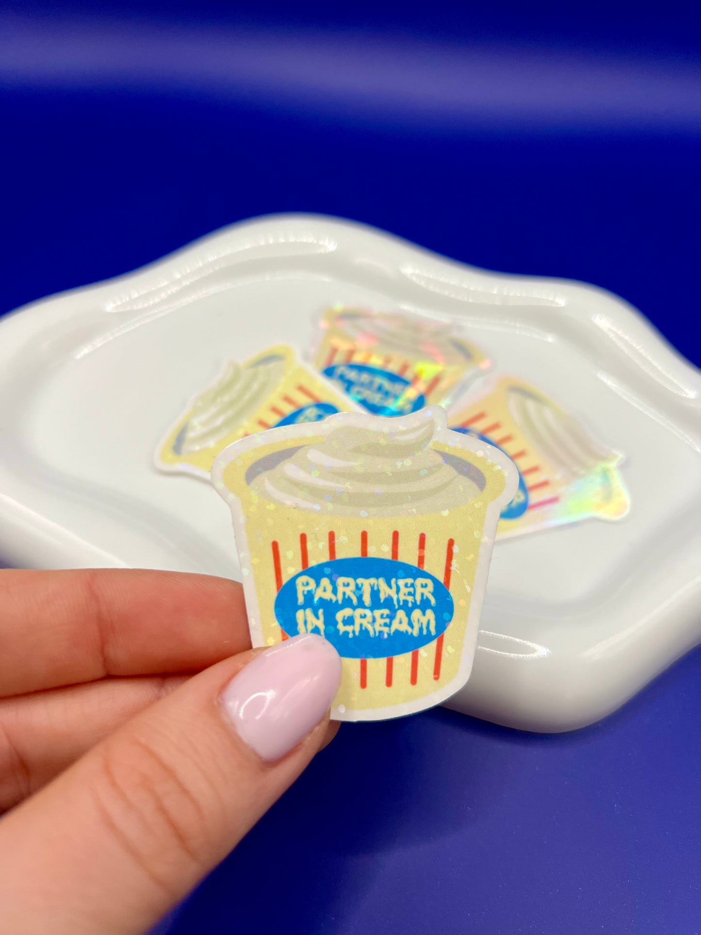 Sticker - Partner in cream