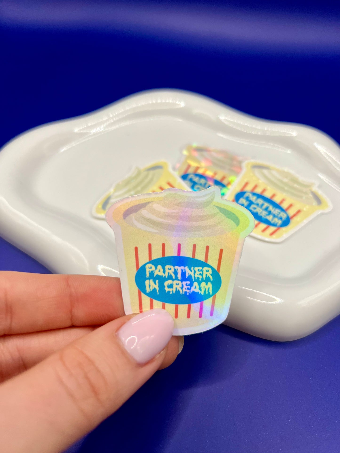 Sticker - Partner in cream