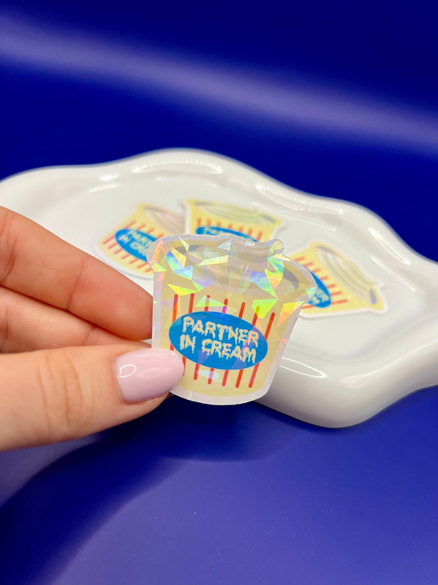 Sticker - Partner in cream