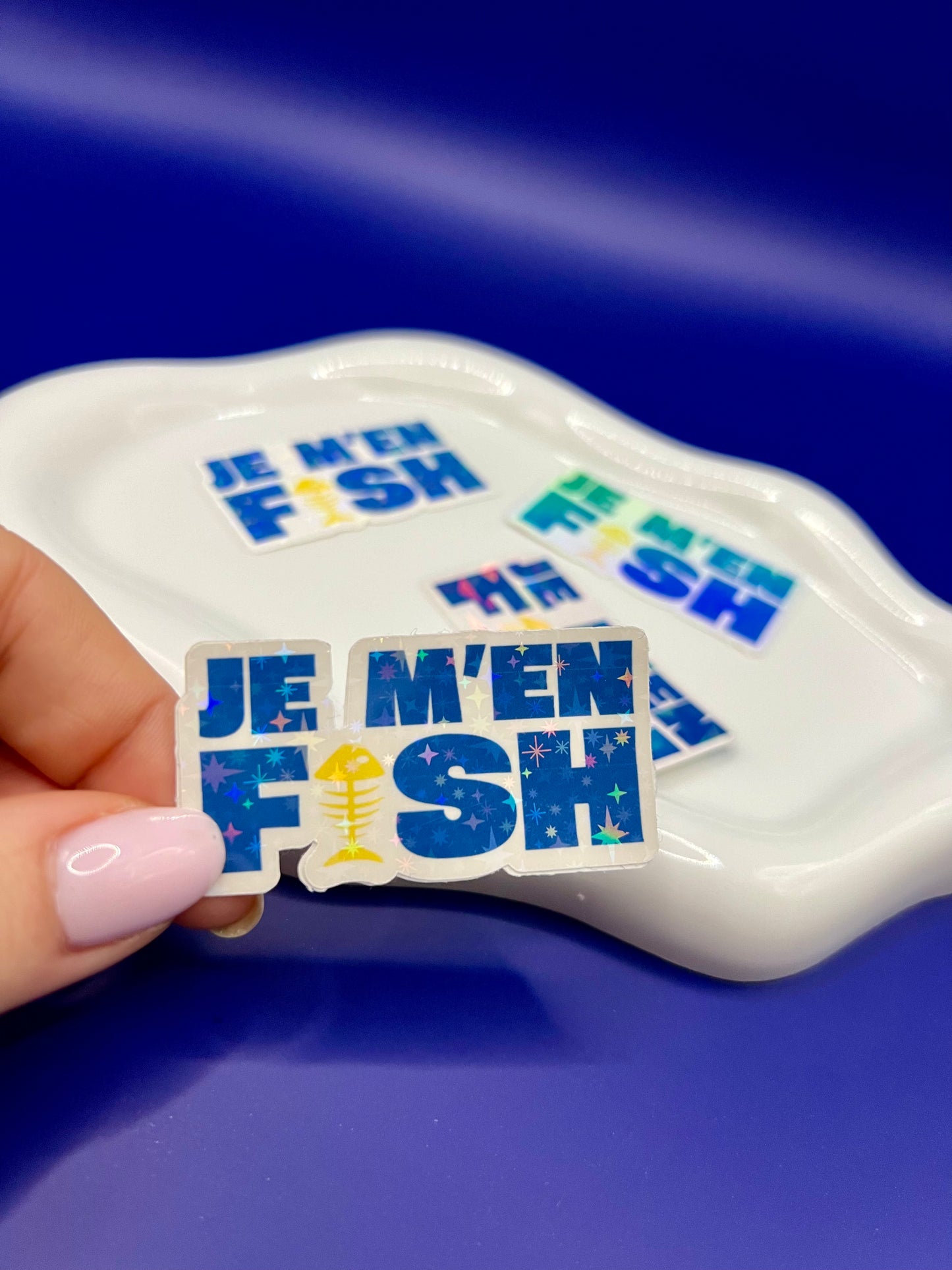 Sticker - Je m'en fish