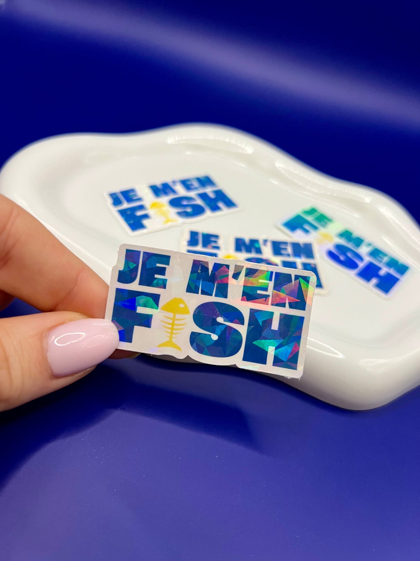 Sticker - Je m'en fish