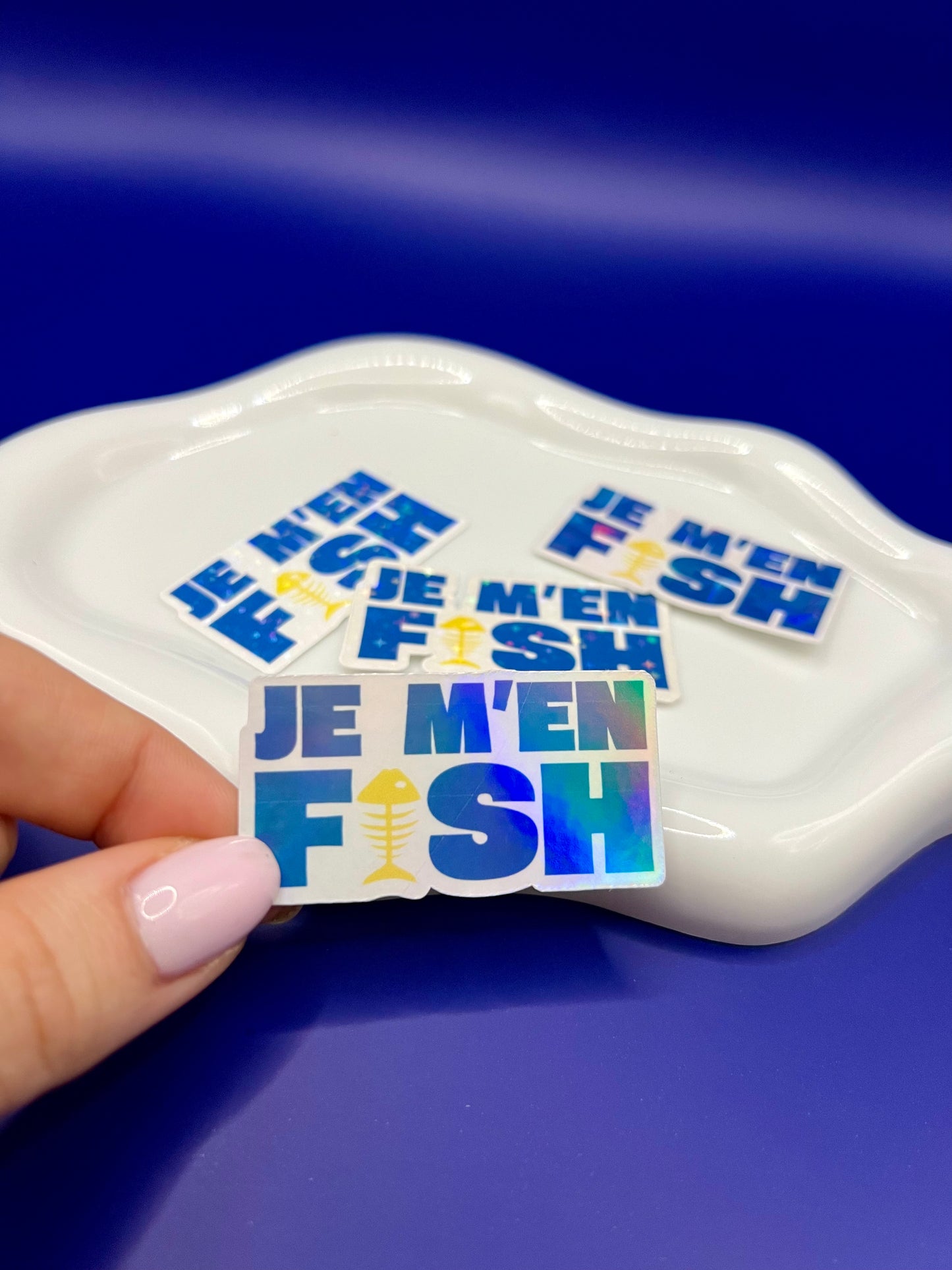 Sticker - Je m'en fish