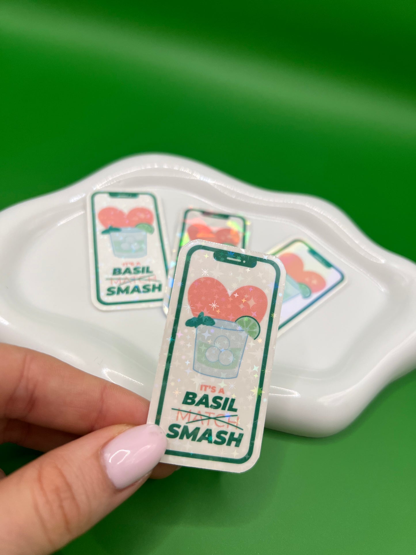 Sticker - Basil Smash