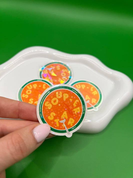 Sticker - Souper Star