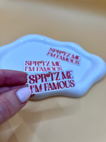 Sticker - Spritz me, I'm famous