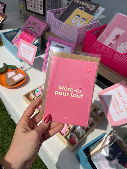 Carte - Mère-ci pour tout