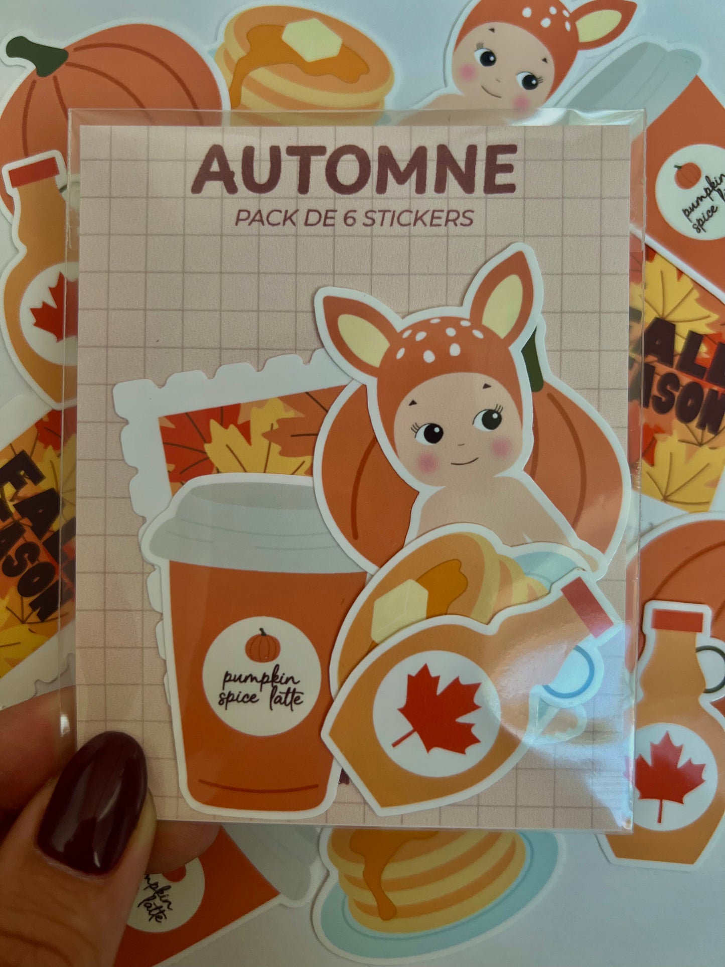 Pack de stickers Automne