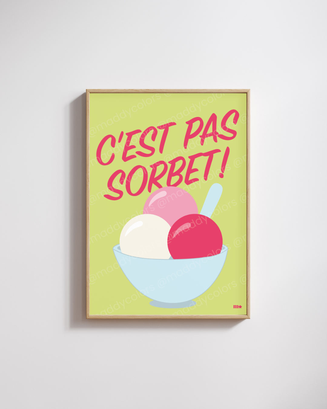 Affiche - C'est pas sorbet