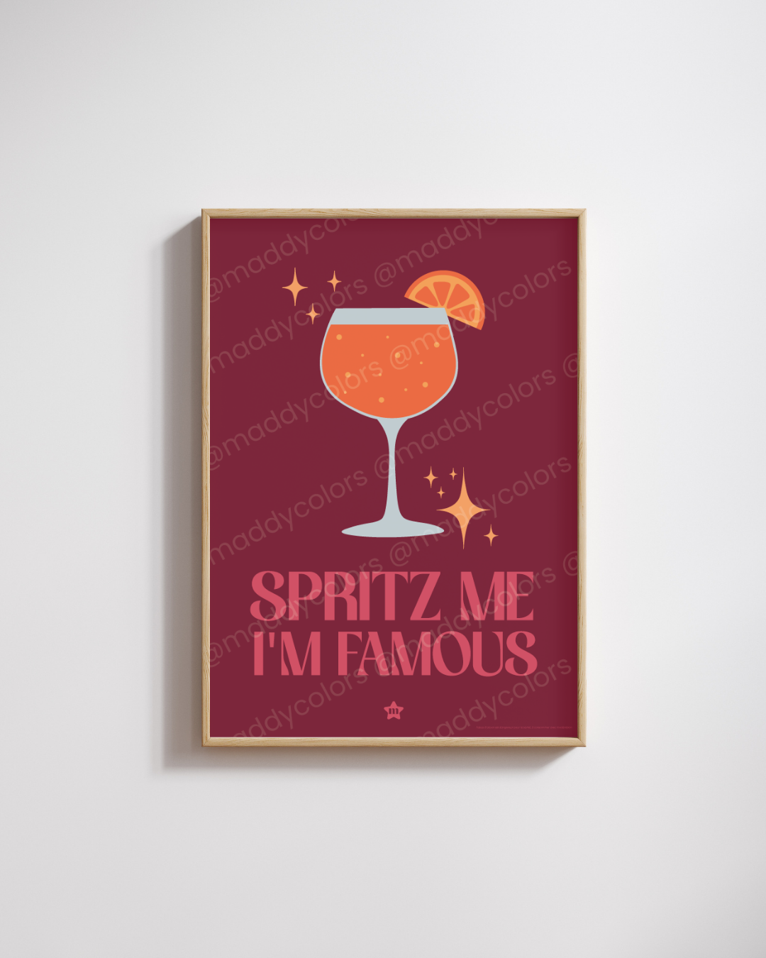Affiche - Spritz me, I'm famous
